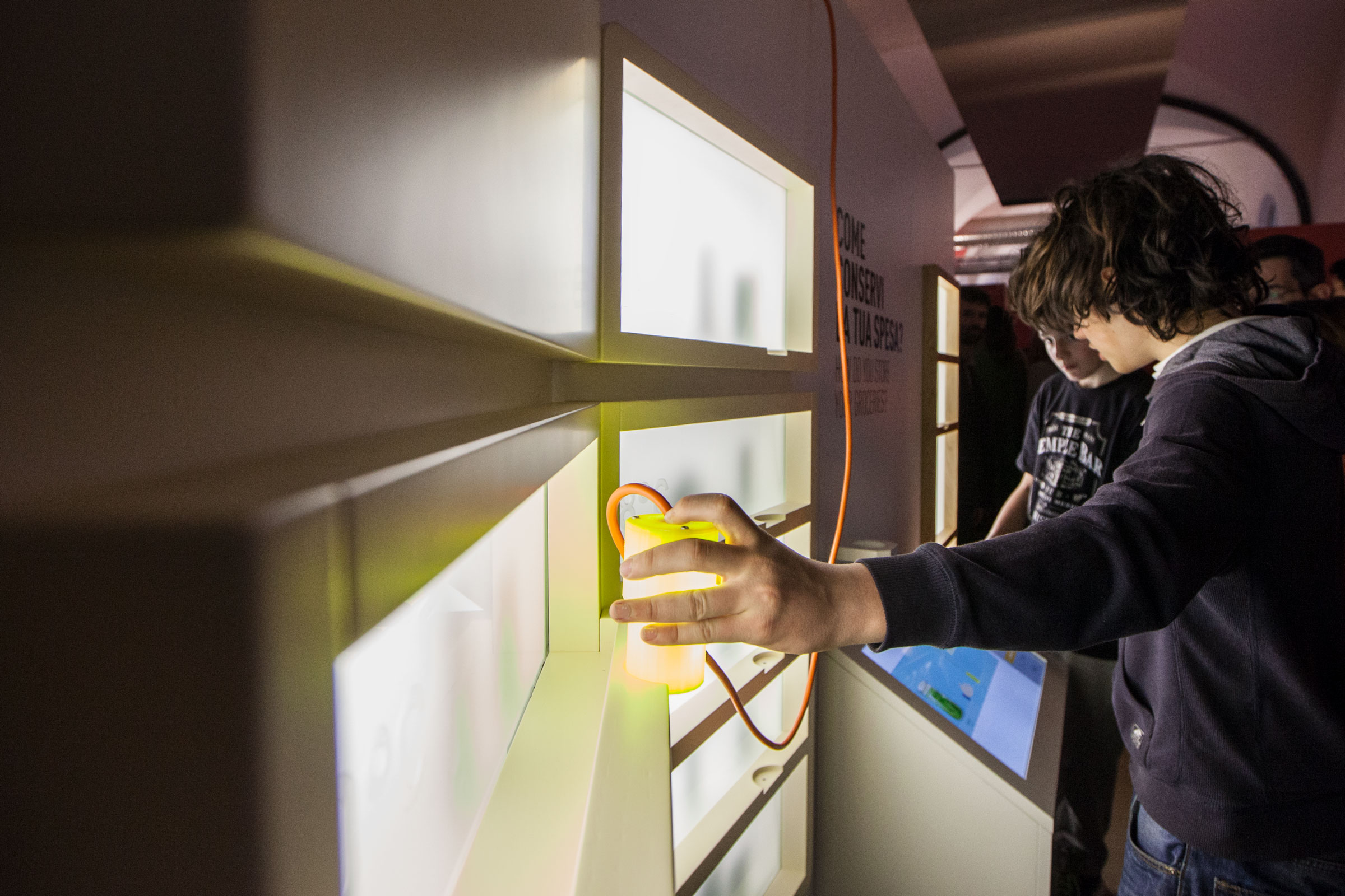 installazione interattiva museo scienza tecnica milano