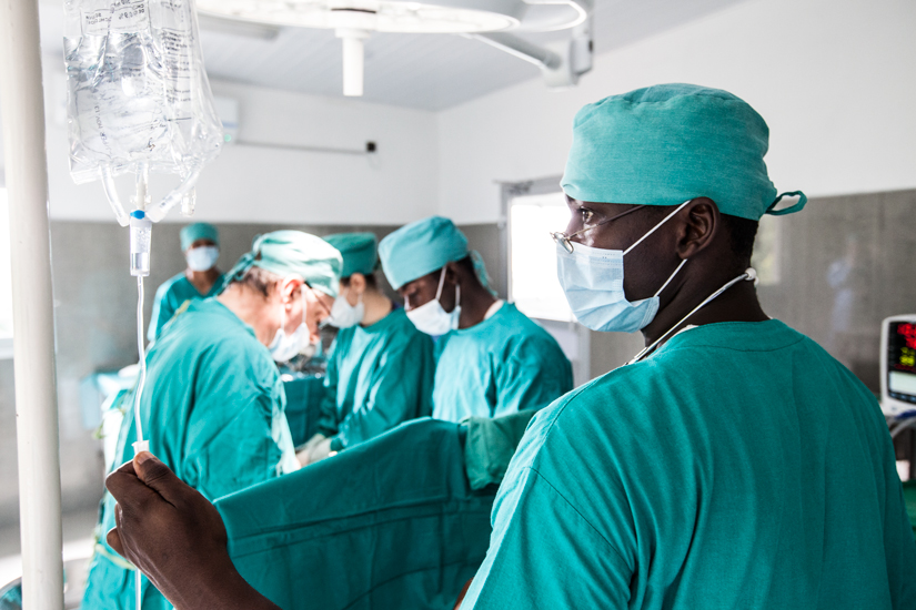 reportage sociale Hopital Saint Luc chirurgia