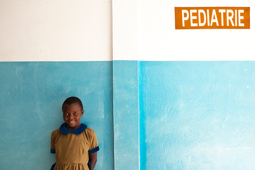 servizio fotografico reportage sociale Hopital Saint Luc pediatria