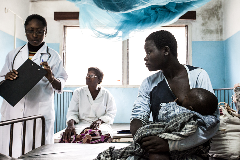 reportage sociale Hopital Saint Luc maternità