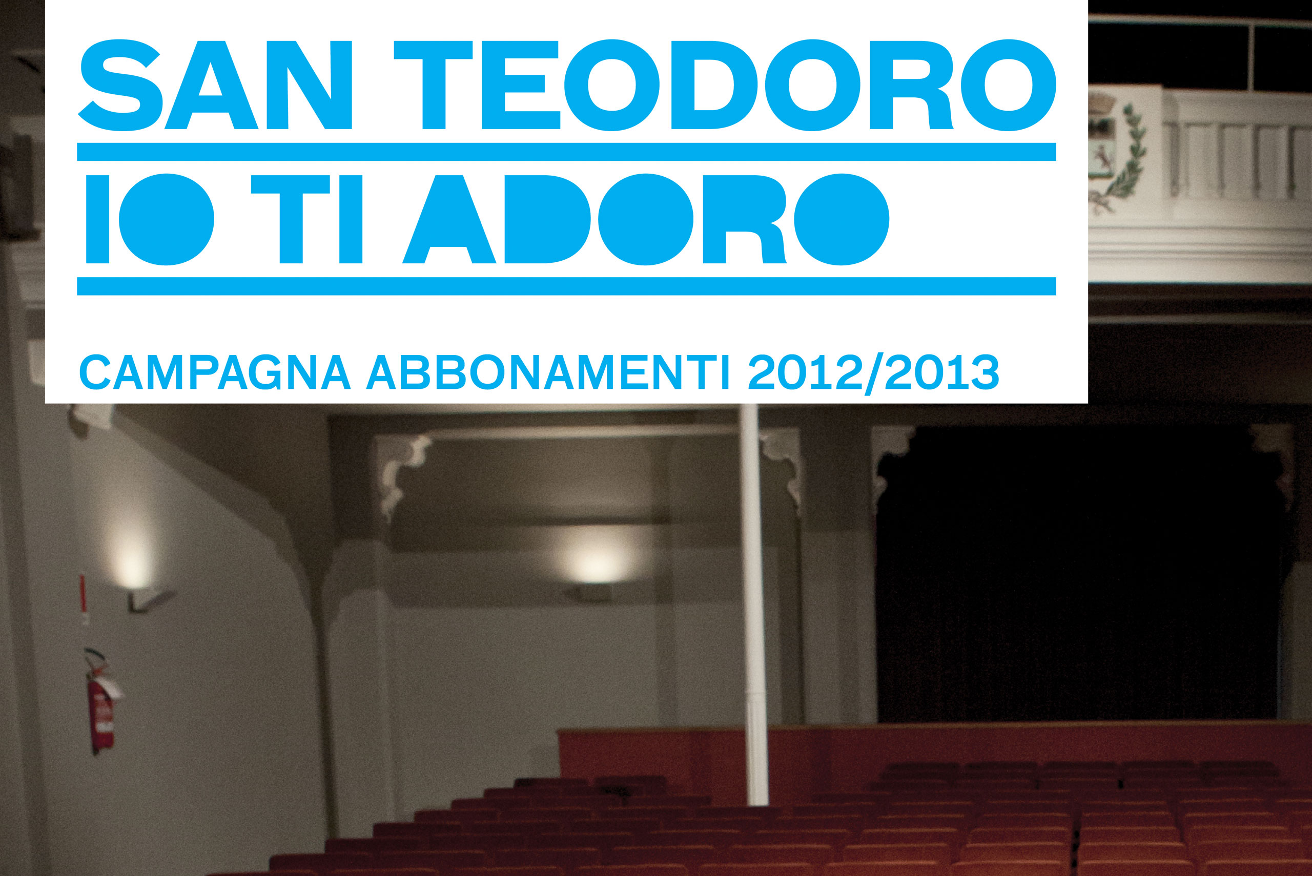 1 - design logo campagna promozionale teatro