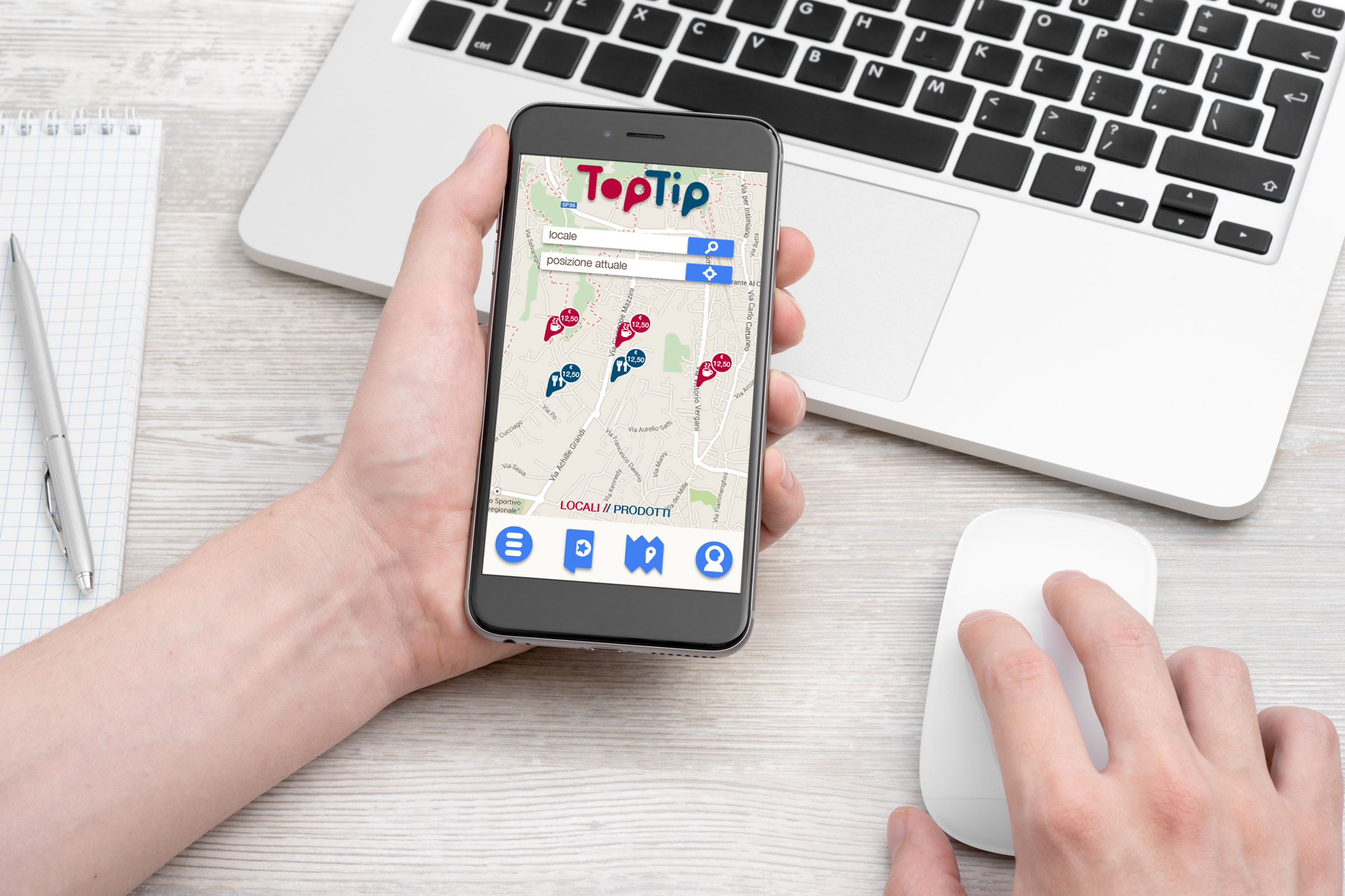 Web app toptip android iOS
